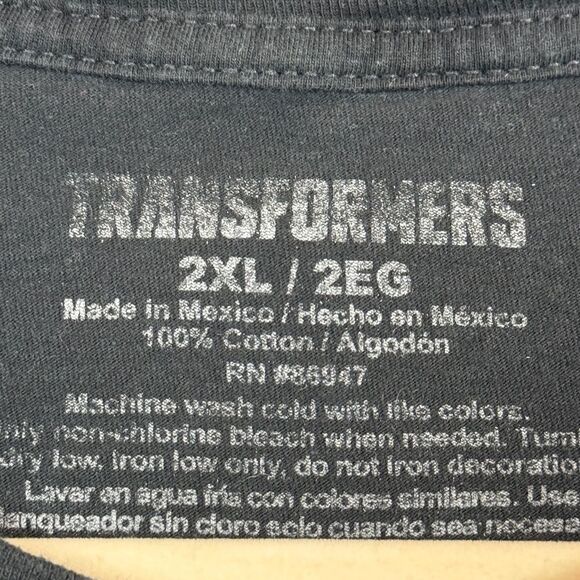 Transformers Optimus Prime T-shirt 2XL - Picture 3 of 6